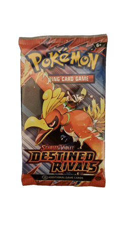 Pokemon Scarlet & Violet Destined Rivals Booster Pack Sealed 10 cards - Image 1