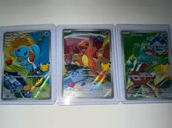 First Partner Illustration Collection Series 1 Kanto GEN 1 Starters Pokemon TCG - Image 1
