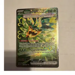 Pokemon Teal Mask Ogerpon ex 211/167 Twilight Masquerade Rare Holo 210 HP - Image 1