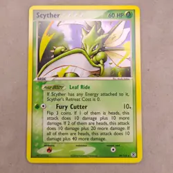 NM Near Mint Pokemon Scyther 29/112 EX FireRed & LeafGreen Rare Regular - Image 1