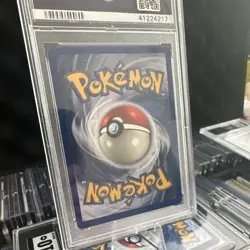 Pokemon TCG 1999 Base Set Ninetales Holo Rare 12/102 PSA 7 English Card - Image 2