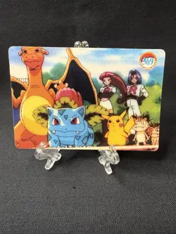 Pokemon Pocket Monsters Vending Prism Sticker #361 LP Vintage Pikachu NM Rare - Image 3