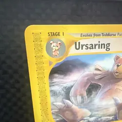 Pokemon TCG Ursaring Skyridge 110/144 Regular Rare Stage 1 2003 80 HP English - Image 4