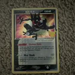 Pokemon TCG Celebrations Promo Holo Lot - Groudon, Mew, Greninja, Zacian - Image 4