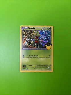 Treecko 3/25 McDonald’s Anniversary Promo Holo Pokemon Card LP+ - Image 1