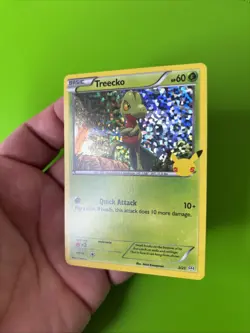 Treecko 3/25 McDonald’s Anniversary Promo Holo Pokemon Card LP+ - Image 3