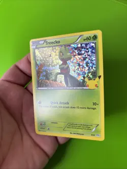 Treecko 3/25 McDonald’s Anniversary Promo Holo Pokemon Card LP+ - Image 4