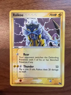 Raikou 003/017 POP Series 2 Regular Pokemon Card - Image 1