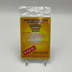 Electabuzz Pokemon Black Star Promo WB Promo Sealed (WB Filler) - Image 1