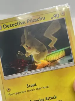 Detective Pikachu - 10/18 - Pokemon Detective Pikachu Holo NM - Image 3