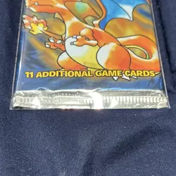 Pokemon TCG Base Set Booster Pack Charizard Artwork Wizards of the Coast 1999 - Image 5