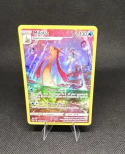 Pokemon Milotic TG02/TG30 Silver Tempest TG Ultra Rare Full Art Holo 130 HP - Image 1