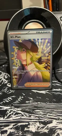 Pokemon TCG N's Plan 170/086 Black Bolt Special Illustration Rare Holo EN - Image 1