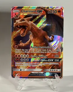 Pokemon Charizard GX Promo Holo SM195 SM English Stage 2-MP - Image 1