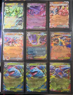 Huge Pokemon Tcg Modern Binder Collection of 153 NM Pokemon Cards - Image 3