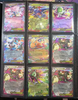 Huge Pokemon Tcg Modern Binder Collection of 153 NM Pokemon Cards - Image 4