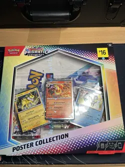 Pokemon TCG Prismatic Evolutions Poster Collection - Image 1