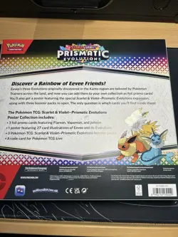 Pokemon TCG Prismatic Evolutions Poster Collection - Image 2