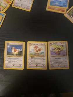 Pokemon Base Set & Jungle Pidgey Evolution Line Lot Pidgey Pidgeotto Pidgeot WOC - Image 1