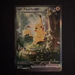 Pokemon TCG Pikachu Ex 276/217 Ascended Heroes Special Illustration Rare - Image 1
