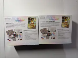 2x Pokemon TCG Prismatic Evolutions ETB Elite Trainer Boxes NEW w/ Dent Corners - Image 4
