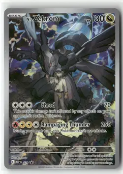 N’s Zekrom 031 Black Star Promo 031 ASCENDED HEROES POKEMON Collectible Card - Image 1