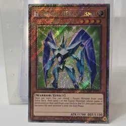 YuGiOh ELEMENTAL HERO PRISMA Platinum Secret Rare RA03-EN193 NM/M GEM 1ST ED - Image 1