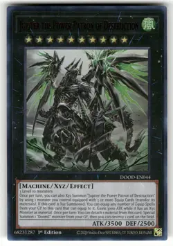 Jupiter the Power Patron of Destruction DOOD-EN044 Ultra Rare D.o.D. Yu-Gi-Oh NM - Image 1