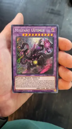 Yugioh Myutant Ultimus Secret Rare PHRA-EN091, VLP, 1st Edition - Image 1