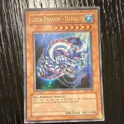 Konami Yu-Gi-Oh! Levia-Dragon - Daedalus Invasion of Chaos IOC-083 1st Ed Holo … - Image 1