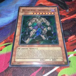 Yugioh! LP Destiny Hero - Dreadmaster - EOJ-EN004 - Ultimate Rare - 1st Edition - Image 4