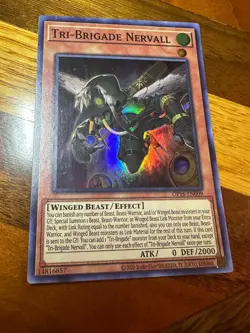Tri-Brigade Nervall OP16-EN009 Unlimited Edition Super Rare PL + BONUS - Image 1