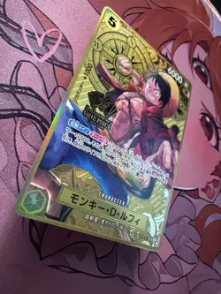 Monkey D Luffy ST13-015 SR (Promo) ONE PIECE Card Game 2nd Anniversary Set Japan - Image 3