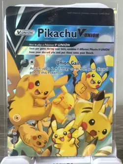 Pokemon Pikachu V-Union Holo 4-Card Set 2021 English Nintendo GAME FREAK - Image 1