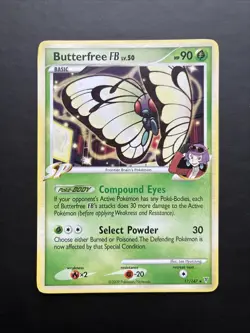 Pokemon Card Butterfree FB Rare 17/147 Supreme Victors MP - Image 1
