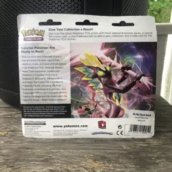 Pokemon Sword & Shield Rebel Clash Rayquaza Promo Card & Coin Blister Pack - Image 2