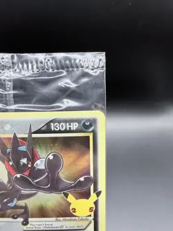 Greninja Gold Star Celebrations Promo SWSH144 2021 Pokemon TCG Sealed Card - Image 2