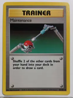 Maintenance 83/102 - NM / M - Base Set Pokemon Card - $2 Combined Shipping - Image 1