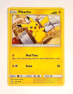 Pikachu - 55/236 - Near Mint - Sun & Moon - Unified Minds - Pokemon Card_88 - Image 1