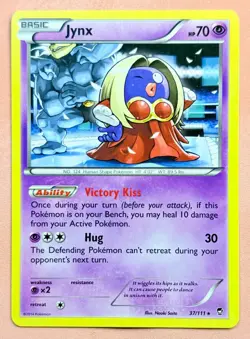 Jynx & Machamp~Cute Pokemon Cards ~ Cameo/Hidden Pokemon in Card Collection - Image 1