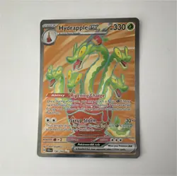 Pokemon Hydrapple EX Full Art Holo Ultra Rare 330 HP Card 156/142 SV07 Stage 2 - Image 1