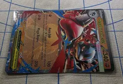 Pokemon Card Mega Lucario EX 077/132 Mega Evolution - Image 3
