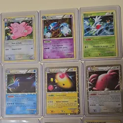 Pokemon HGSS 19 SPANISH Card Lot Holo *NEAR MINT* Raw Prime and holos gyarados - Image 4