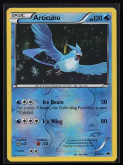 Reverse Holo Articuno 27/99 Next Destinies Ryo Ueda Art Pokemon TCG Card - Image 1