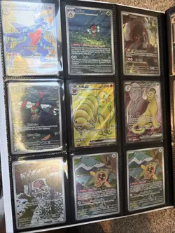 Modern Pokemon Card Collection 214 Cards binder not included - Image 4