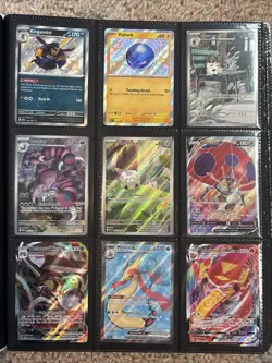 Modern Pokemon Card Collection 214 Cards binder not included - Image 5