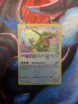 🔥11🔥Rayquaza Amazing Rare Card 138/185 Vivid Voltage 2020 NM Condition - Image 2