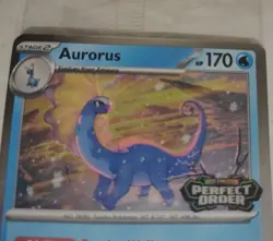 Pokemon Aurorus Perfect Order 🔥Hot Topic Promo Holo Card 🔥 024/088 SEALED - Image 3