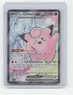 Lillie's Clefairy ex - Promo SV: Scarlet & Violet Promo Cards 195 NM - Image 1