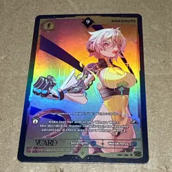 Kokonuts 9 Holo 1st Edition Awakened Worlds Card GamerSupps VCard 058/250 - Image 1